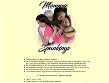 Tablet Screenshot of mommaspankings.com